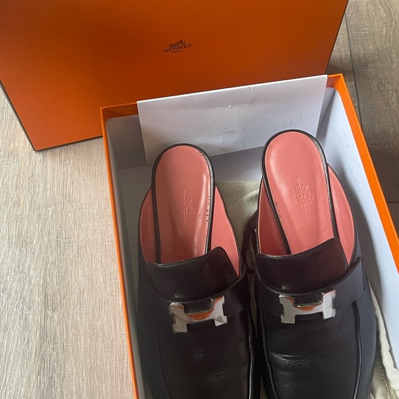 Hermes Paradis Shoes Mules 41 - Picture 10 of 12